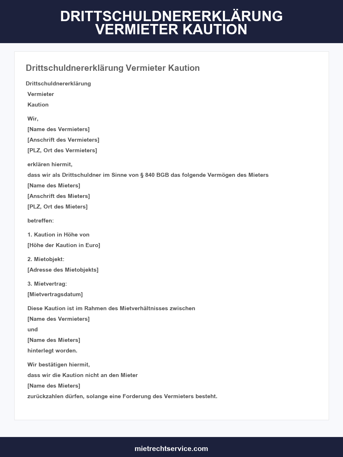 Vermieter Kaution Anlegennull
